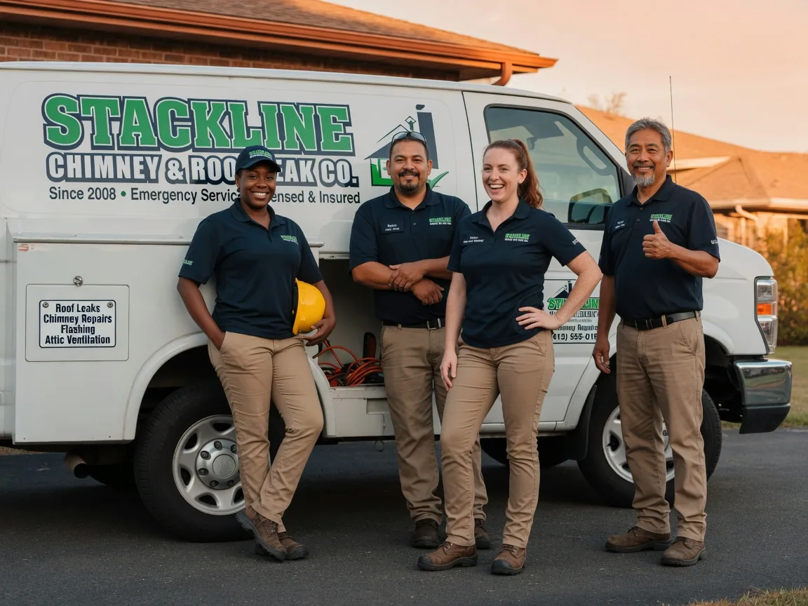 Chimney flashing repair company in Lando, SC